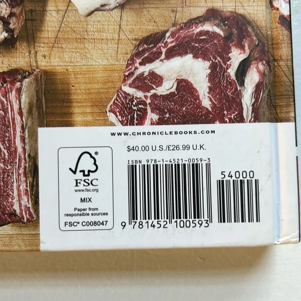 New! Bundle/2 Books BUTCHERING (Beef) Danforth SC & WHOLE BEAST BUTCHERY Farr HC